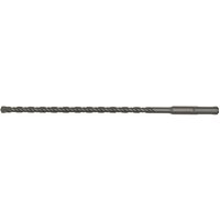 Sealey SDS Plus drill bit, 6mm diameter, 160mm length, silver steel with spiral fluting and cylindrical shank.