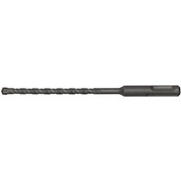 Sealey SDS Plus drill bit, 7mm diameter, 160mm length, silver with spiral fluting and cylindrical shank.