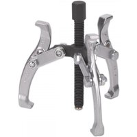 Triple leg reversible puller with silver arms and black central screw, designed for 100mm applications.