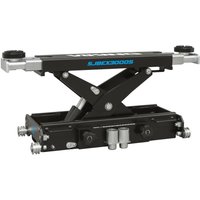 Black Sealey jacking beam with 1.5M extending arms, 3-tonne capacity, and blue model number on the side.