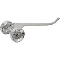 "Metal Sealey Skate Wheel Joint Raker with dual wheels and a curved handle for joint cleaning tasks"