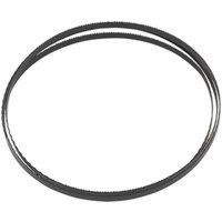 Sealey bandsaw blade, circular, 1400mm length, 6.5mm width, 0.35mm thickness, 14 teeth per inch, metallic finish.