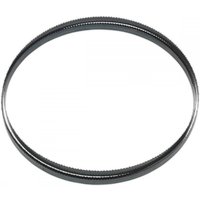 Circular Sealey bandsaw blade, 1712 x 10 x 0.35mm, 10TPI, with a smooth metallic finish and fine teeth.