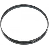 Black Sealey bandsaw blade, 2240mm length, 12mm width, 0.6mm thickness, 6 teeth per inch, coiled in a circular loop.