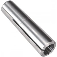 Sealey SM2502C16 collet, silver cylindrical metal tool with a slotted opening and smooth finish.