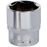 Sealey SP3821 Walldrive socket, 21mm, 3/8in drive, fully polished silver finish with engraved text.