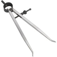 Sealey Spring Calipers Internal, silver metal with curved legs and black adjustment screw.