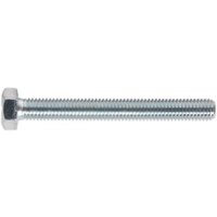 Sealey SS870 zinc-plated setscrew, M8 x 70mm, hexagonal head, threaded shaft, pack of 25.