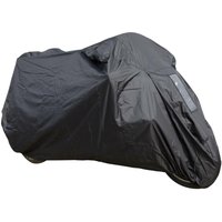 Black Sealey STC02 medium trike cover with fitted shape and durable material.
