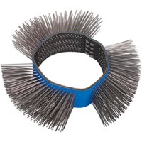 Sealey straight wire wheel with dense metal bristles and blue plastic core for SA695 Smart Eraser.