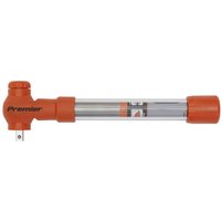 Orange Sealey torque wrench with insulated handle, 3/8" square drive, clear scale window, and red end cap.
