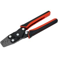 Black and red Sealey Superseal Series 1.5 crimping tool with ergonomic handles and multiple crimping slots.