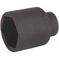 Black Sealey impact socket, 1-13/16in deep, 1/2in square drive, with a smooth cylindrical body and hexagonal opening.