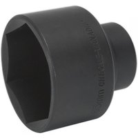 Black Sealey impact socket, 65mm thin wall, 3/4in square drive, cylindrical shape with engraved text.