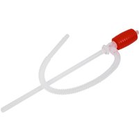 Sealey syphon hand pump with red bulb and clear tubing for 5-25 litre containers.