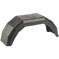 Black Sealey TB32 mudguard, 620 x 180mm, with angular design and smooth finish.