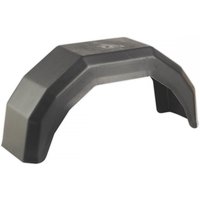 Black Sealey TB33 mudguard, 760 x 220mm, with angular design and smooth finish.