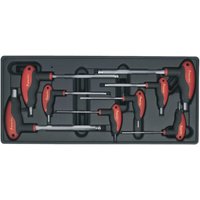 Sealey T-Handle Ball-End Hex Key Set 8pc
