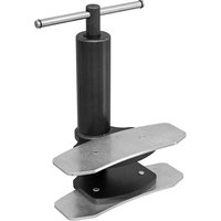 Black and silver Sealey disc brake piston spreader tool with T-handle and adjustable plates.