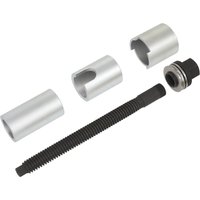 Sealey VS2077 Diesel Injector Puller with silver cylindrical sleeves and black threaded rod for Ford EcoBlue 2.0L.