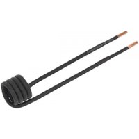 Black Sealey VS2305 induction coil with copper-tipped ends and coiled loop, 28mm diameter.