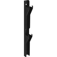 Black Sealey wall mount storage rack with two slots for 2 and 3 tonne axle stands, vertical design.