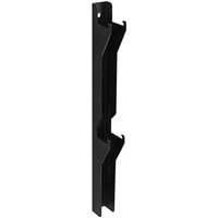 Black Sealey wall mount storage rack with slots for 5 and 6 tonne axle stands, vertical design.