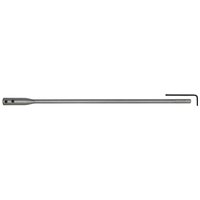 Sealey Worksafe Flat Wood Drill Bit Extension, long silver metal rod with hex key included.