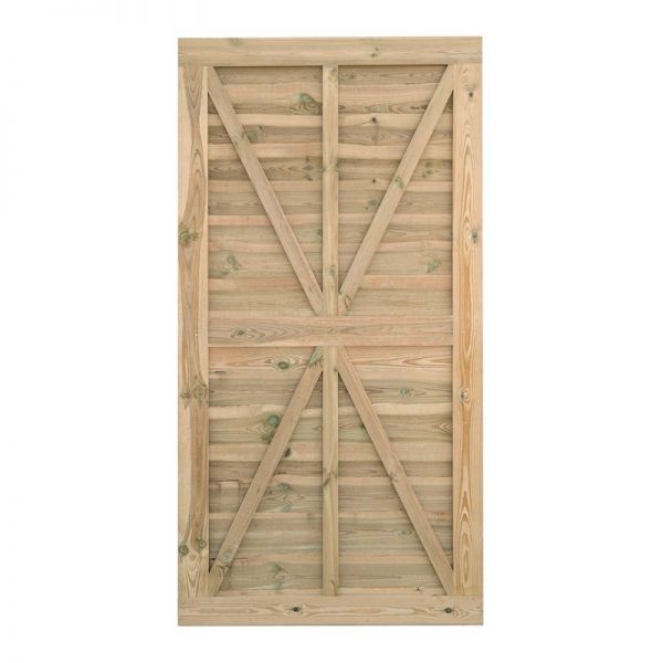 Shire 6ft Green Superior Lap Fence Panel - image 2