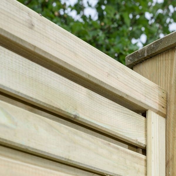 Shire Contemporary 2.5 x 2.5ft Fence Panel - image 2