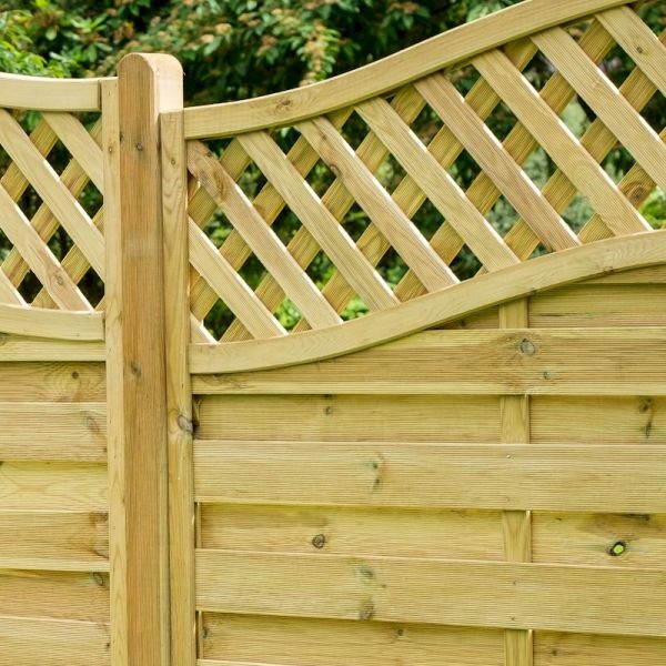 Shire Elite Meloir 6 x 3.4ft Fence Panel - image 2