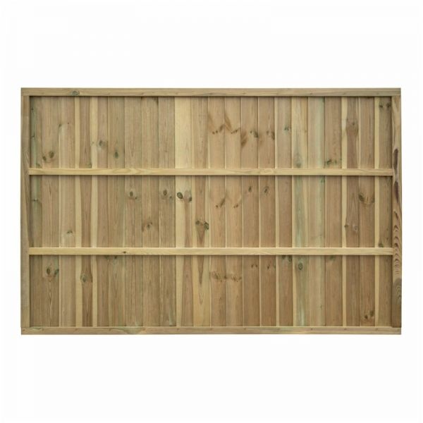 Shire Grange Superior Closeboad 4 x 6ft Green Vertical Fence Panel - image 2