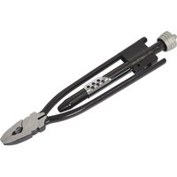 Black and silver Siegen Safety Wire Twister with ergonomic handles and precision twisting mechanism.