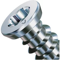 Spax Ra Frame Anchor, 7.5 x 80mm, silver, with star-shaped drive and threaded shaft, pack of 100.