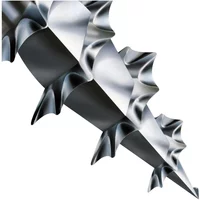SPAX Wirox construction screw, 6x160mm, silver with sharp threads and pointed tip, pack of 100.