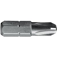 Stanley 1-68-950 Phillips bit, Ph3 x 25mm, silver hexagonal shaft with cross-shaped tip, set of 25.