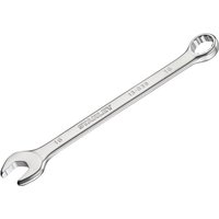 Silver Stanley Fatmax 16mm anti-slip combination wrench with open and closed ends, engraved size markings.