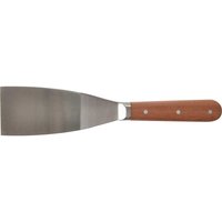 Stanley Professional Filling Knife with a wide stainless steel blade and a wooden handle with metal rivets.