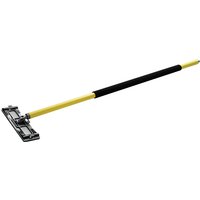 Yellow and black Stanley aluminium pole utility sander, 1.27m long, with rectangular sanding head.