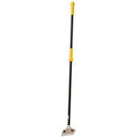 Black and yellow Tajima scraper with long handle and reversible blade, 1200mm length.