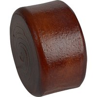 Brown cylindrical Thor 70-22R replacement face, size 5, with smooth surface and rounded edges, 70mm diameter.