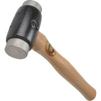 Thor Aluminium Hammer with a black dual-head and a smooth wooden handle.