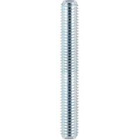 Threaded zinc bar M16 x 300mm, silver finish, cylindrical shape, by TIMCO, bundled in a set of 10.