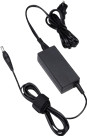 Toshiba PA3822U-1ACA power adapter in black, featuring a rectangular design with a single output connector and a long power cord, suitable for indoor use with 45W capacity.