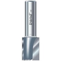 Silver Trend two flute cutter, cylindrical shank, sharp cutting edges, 15.9mm diameter, 63mm length.