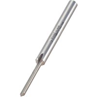 Silver Trend Aluminium UPVC cutter with straight single flute and cylindrical shank.