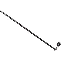 Black Trend Beam Trammel Rod with adjustable clamp and spherical end attachment.