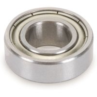 "Silver Trend bearing, 30mm diameter, 12mm bore, circular metal design with inner ring and smooth finish"