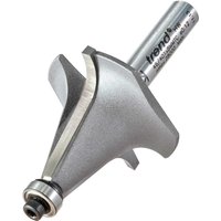 Silver Trend architrave router cutter with bearing guide and sharp angled blades.
