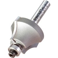 Trend Bearing Guided Glazing Bar Router Cutter, silver with engraved text and cylindrical shank.